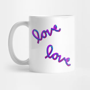 Colorful love Mug